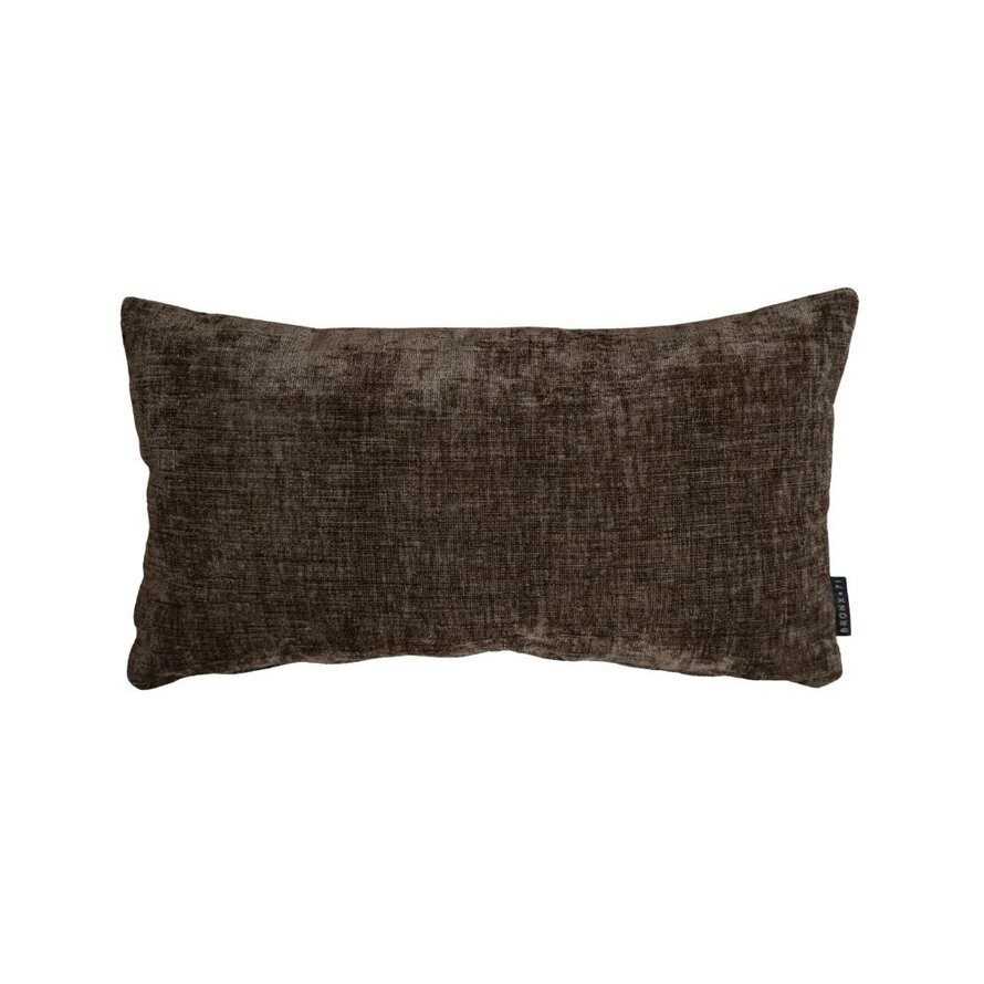 Sierkussen Evi chenille mocha 25 x 45