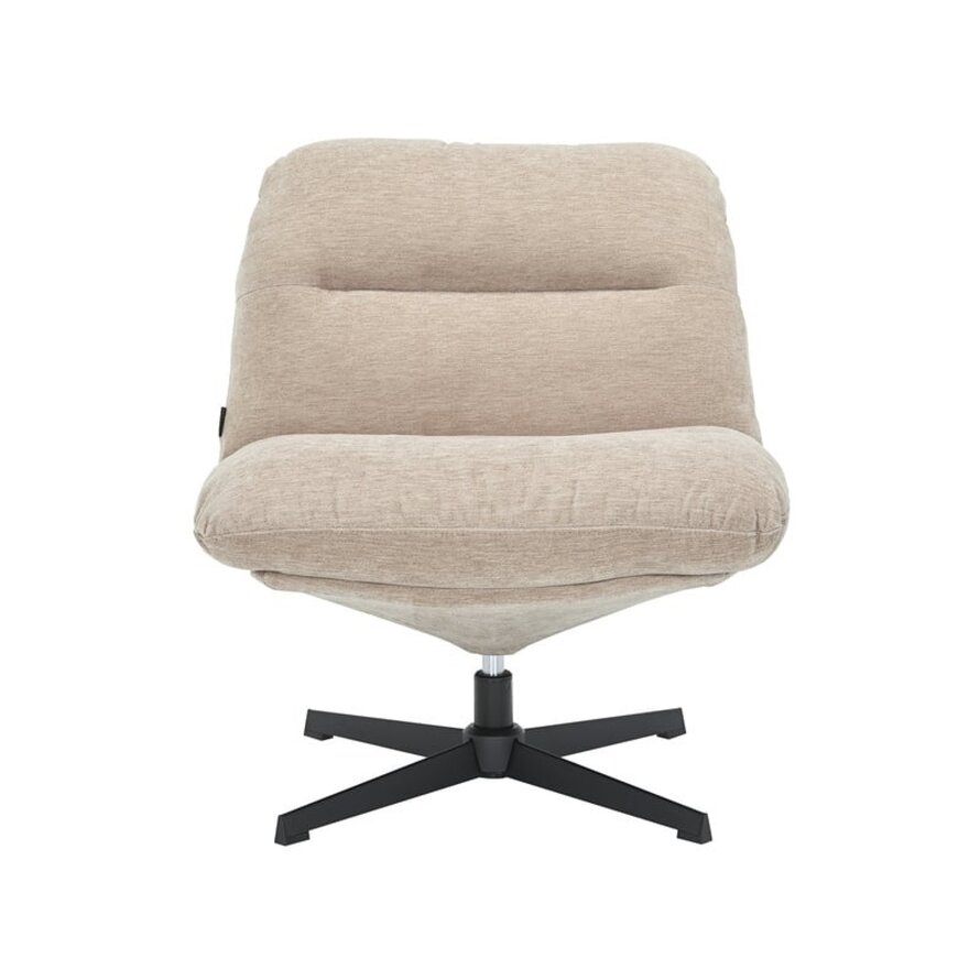Fauteuil Sara draaibaar velvet beige