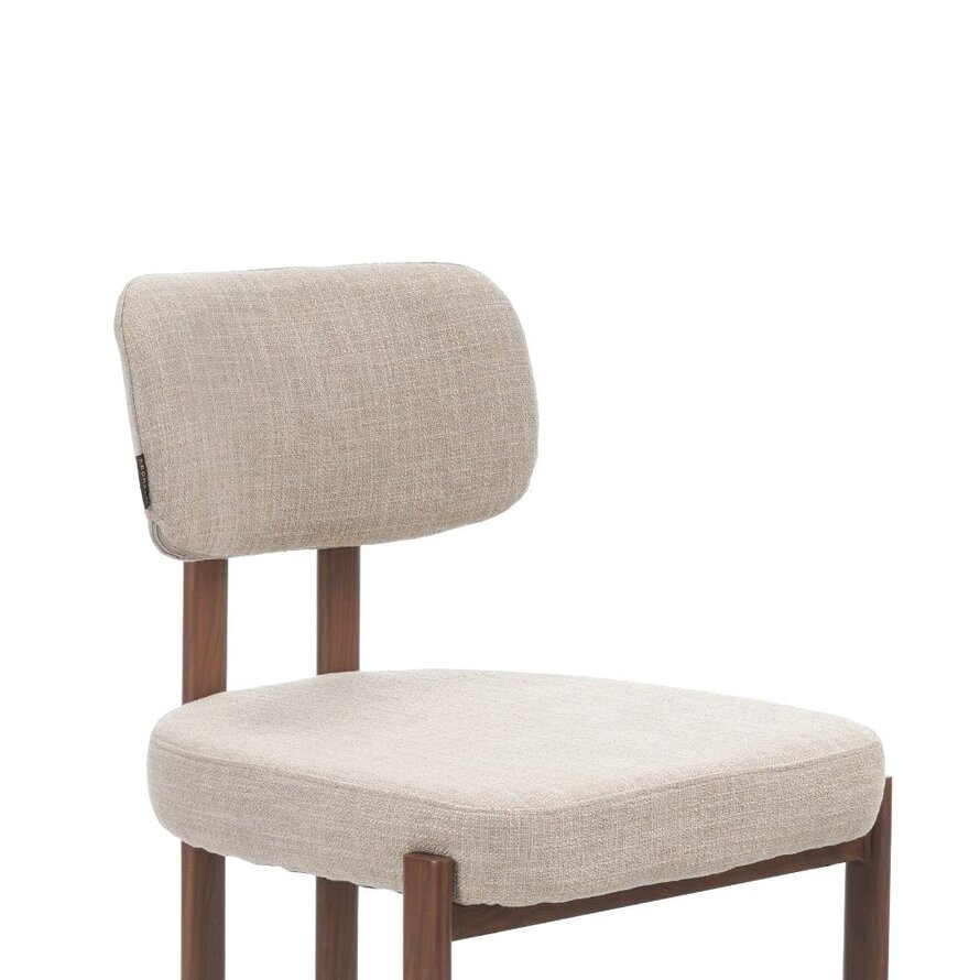 Barkruk Nori linnen taupe 70 cm