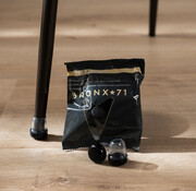Bronx71 Vloerbeschermer set M (voor 4 poten) transparant Ø14-19 mm tapijt