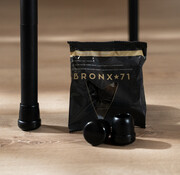 Bronx71 Vloerbeschermer set L (voor 4 poten) zwart Ø19-25 mm tapijt