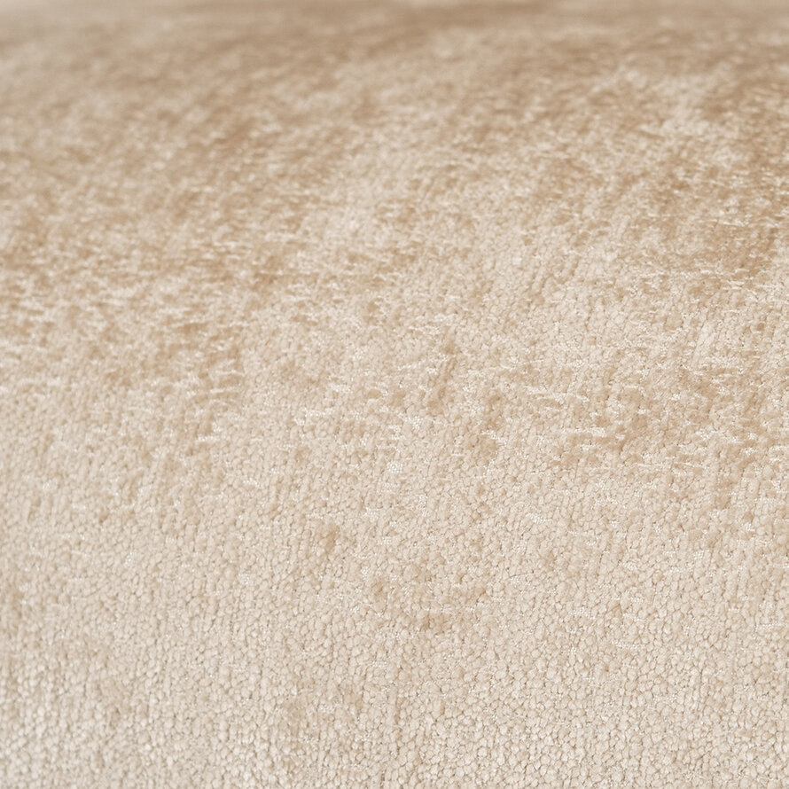 2,5-zits bank Denver wit/beige chenille stof
