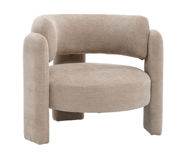 Bronx71 Fauteuil Jolie velvet beige