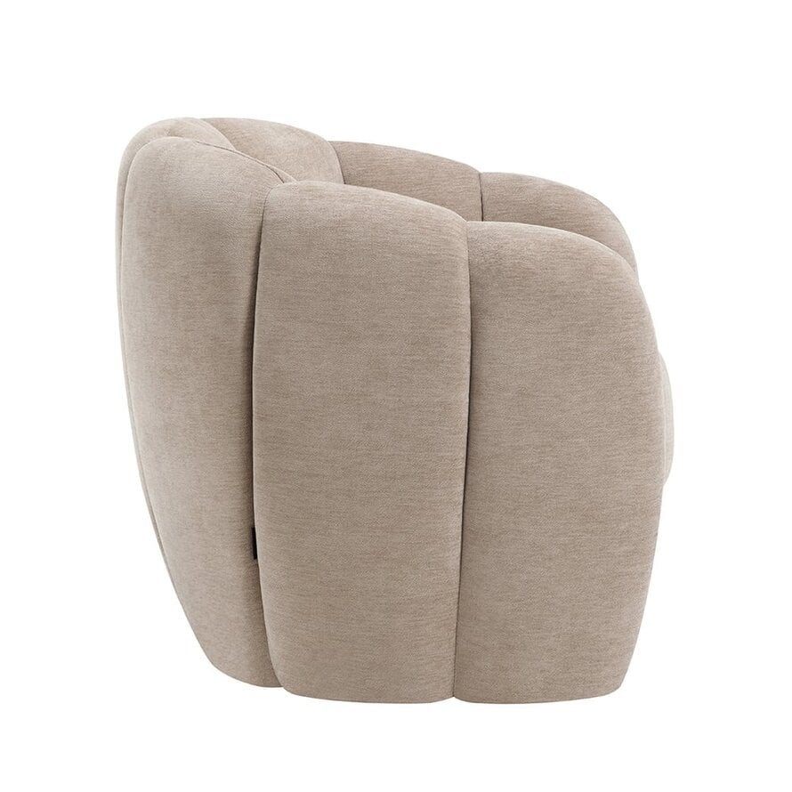 Fauteuil Lois velvet beige