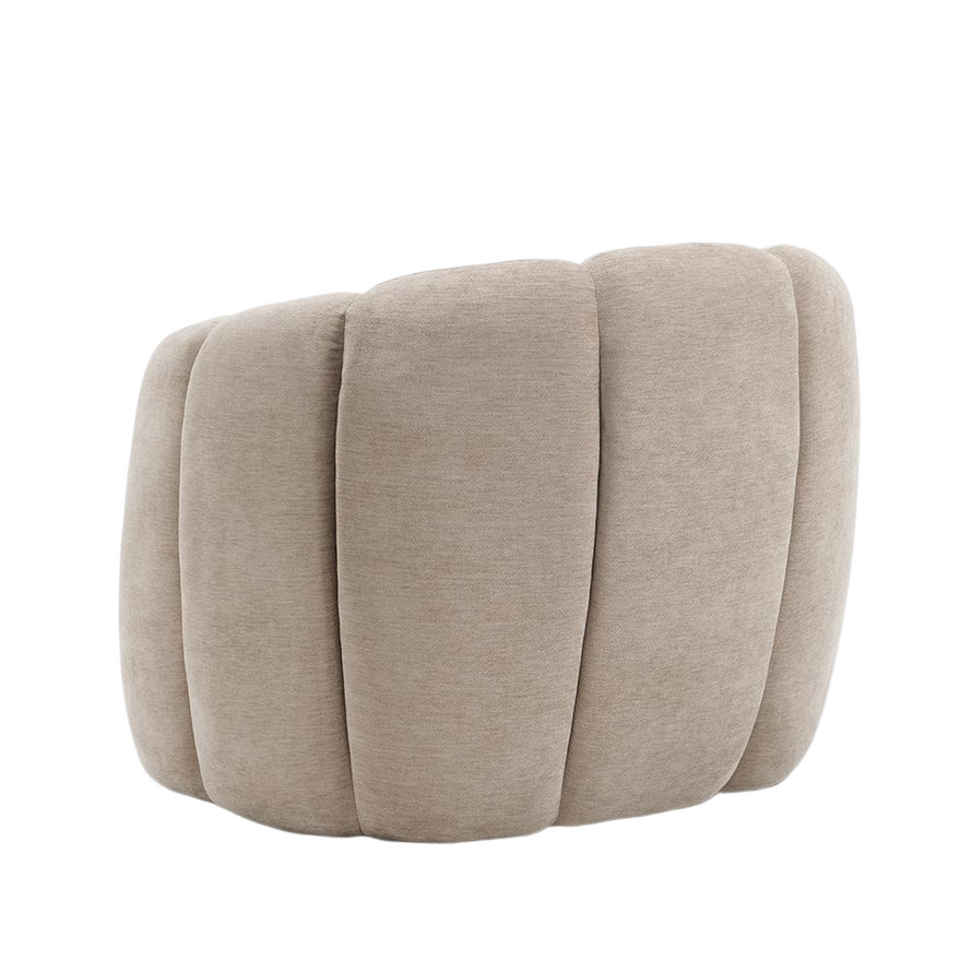 Fauteuil Lois velvet beige