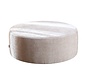 Poef Elle rond chenille sand ø100 cm