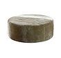 Poef Chloe rond chenille groen ø100 cm