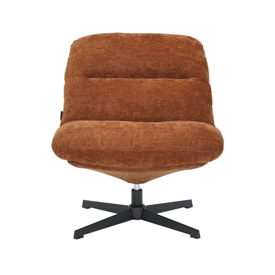 Fauteuil Sara draaibaar velvet oker