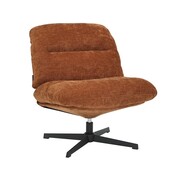 Bronx71 Fauteuil Sara draaibaar velvet oker