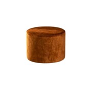 Bronx71 Poef/hocker Beau okergeel velvet