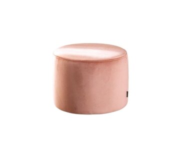 Bronx71 Poef/hocker Anna roze velvet