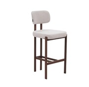 Bronx71 Barkruk Nori linnen off white 70 cm