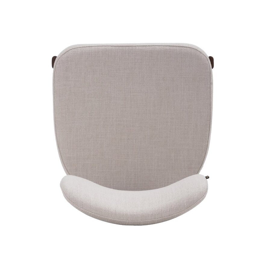 Barkruk Nori linnen off white 70 cm