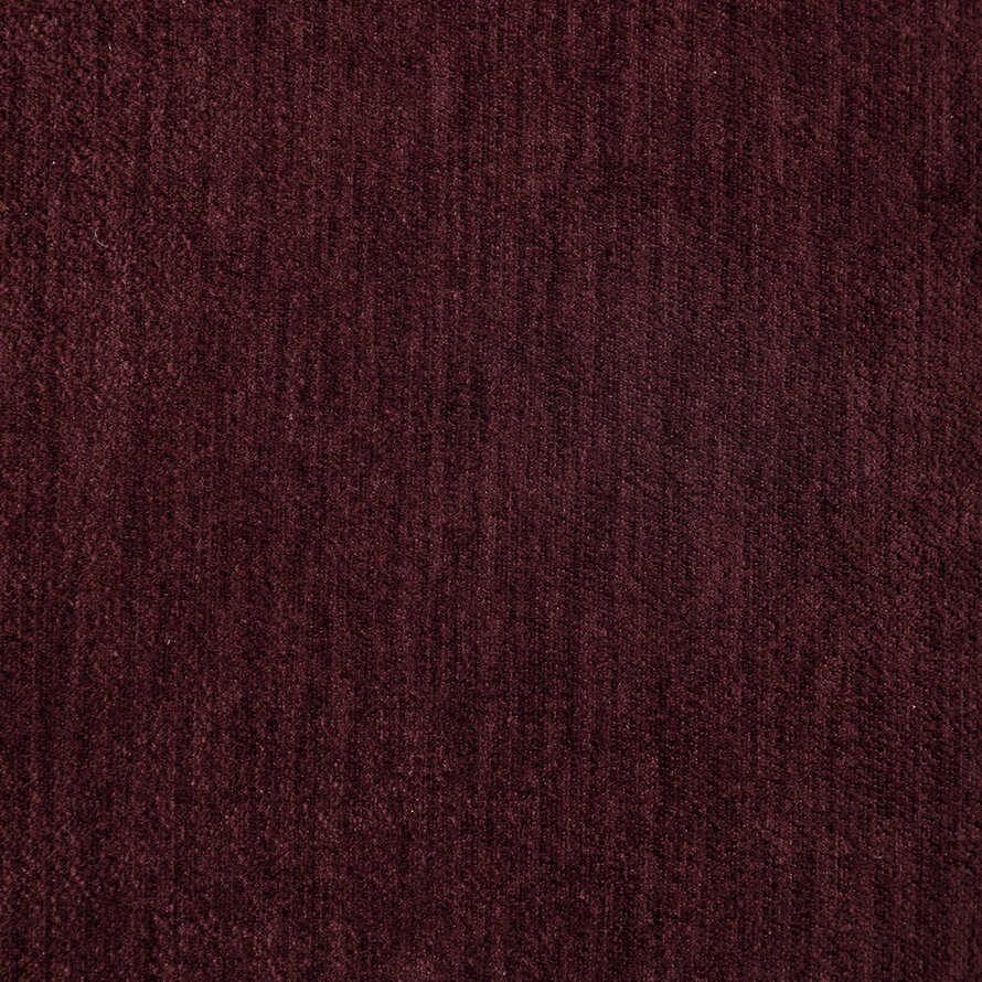 Fauteuil met hocker Emma velvet paars