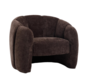 Fauteuil Lois velvet bruin