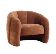 Bronx71 Fauteuil Lois velvet oker
