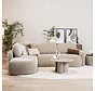 Hoekbank Vienna chenille taupe links