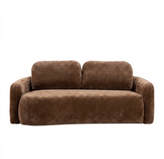 Bronx71 2,5-zitsbank Vienna chenille chocolate brown