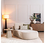 Chaise longue Vienna chenille beige rechts