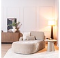 Chaise longue Vienna chenille taupe links