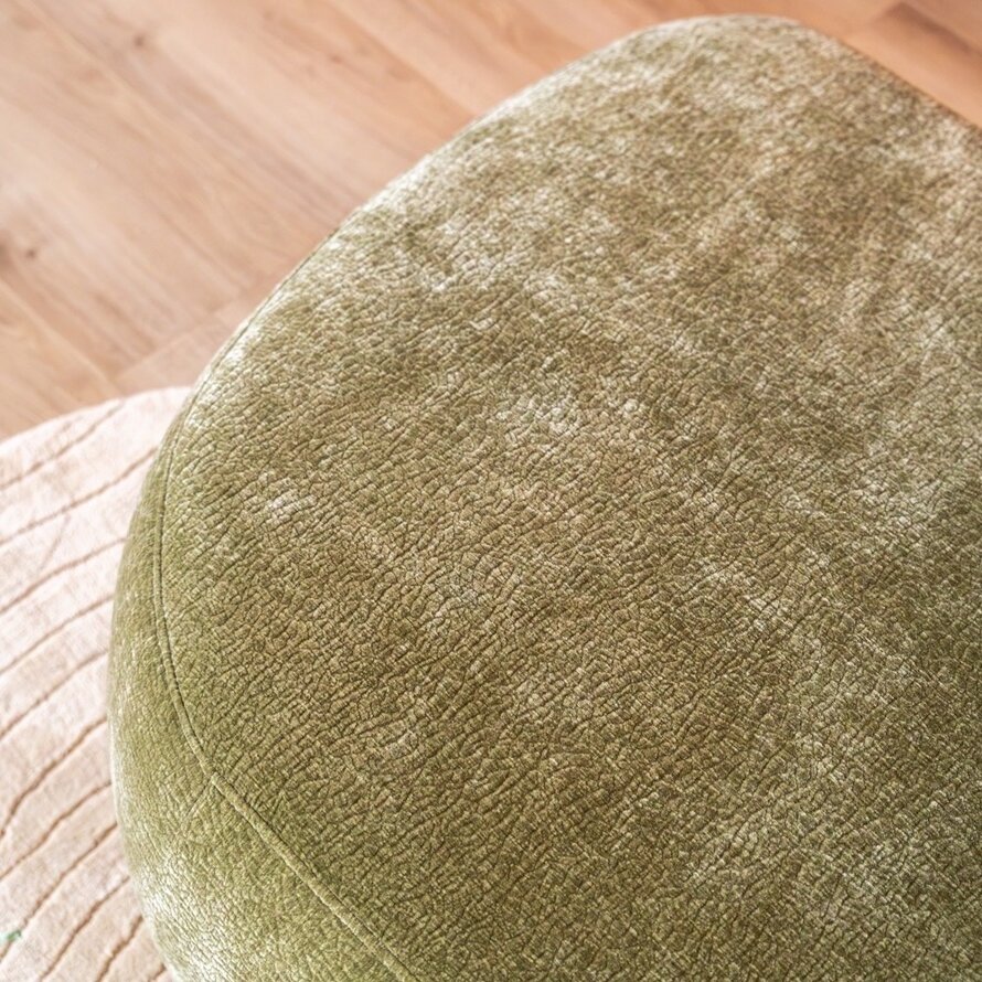 Chaise longue Vienna chenille groen links