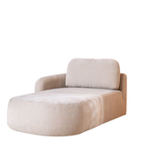 Bronx71 Chaise longue Vienna chenille beige links