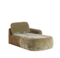 Chaise longue Vienna chenille groen rechts