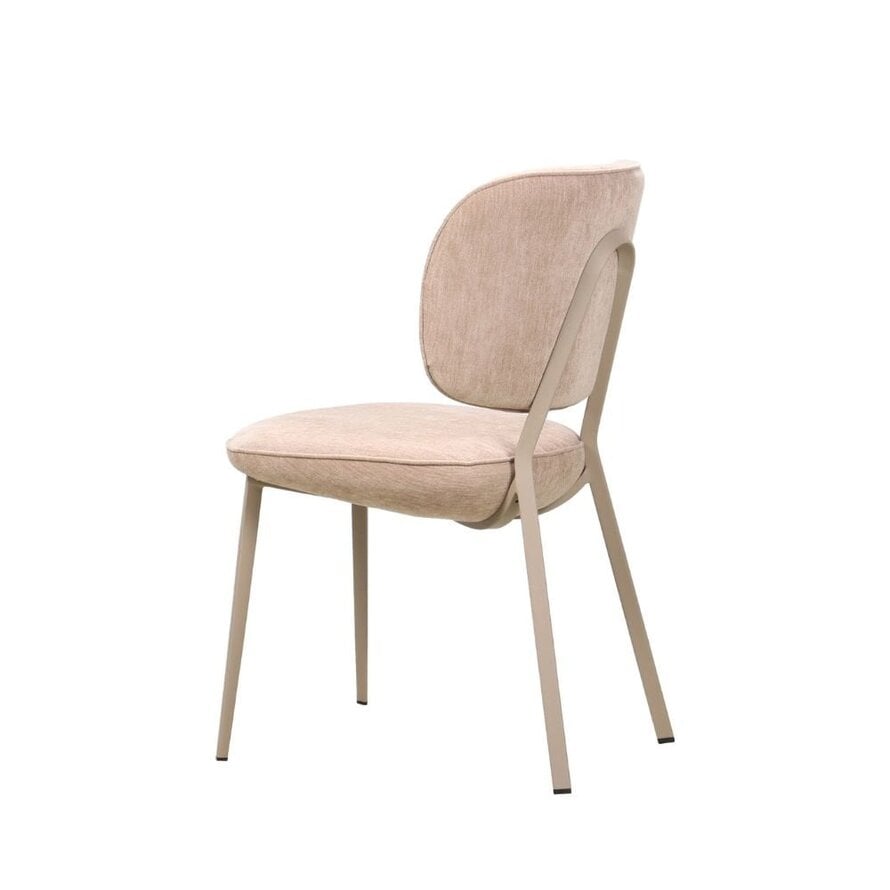 Stoel Rosa velvet beige