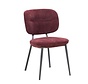 Stoel Rosa velvet paars
