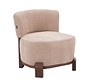 Fauteuil Bliss velvet beige