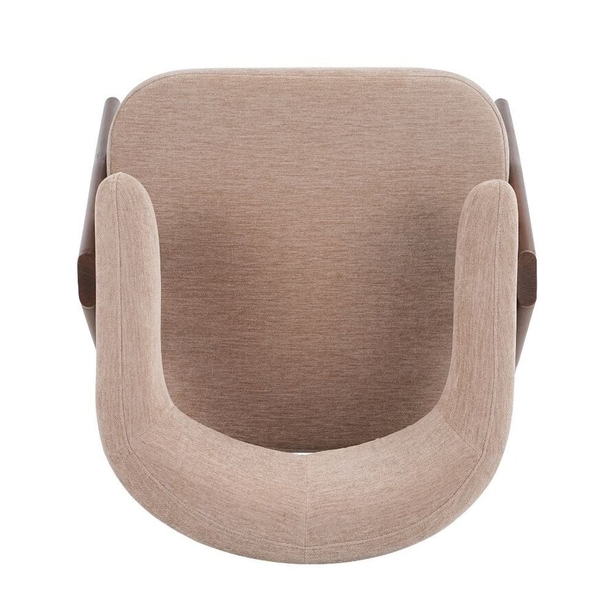 Fauteuil Yasmin velvet beige