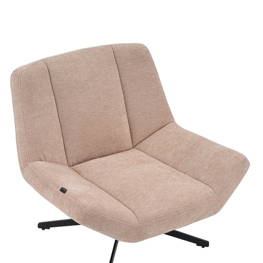 Fauteuil Mara draaibaar velvet beige
