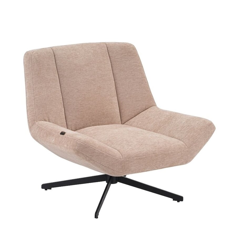 Fauteuil Mara draaibaar velvet beige