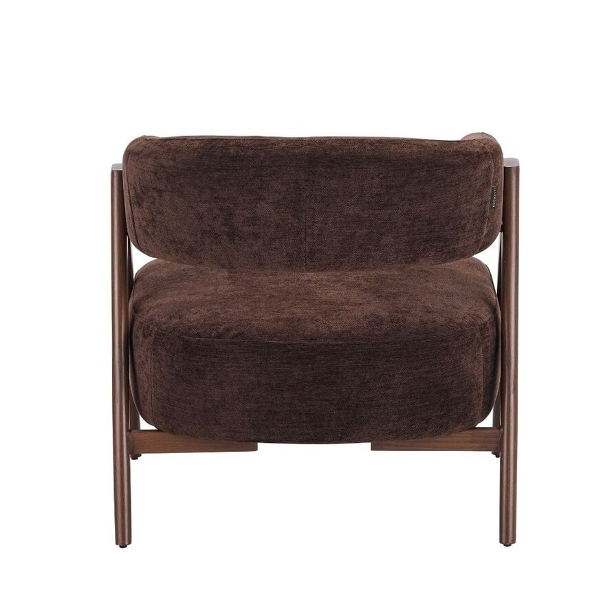 Fauteuil Yasmin velvet bruin