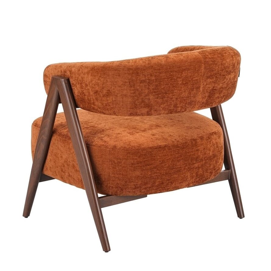 Fauteuil Yasmin velvet oker