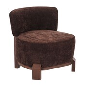 Bronx71 Fauteuil Bliss velvet bruin