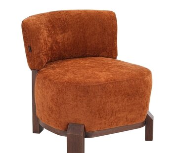 Bronx71 Fauteuil Bliss velvet oker
