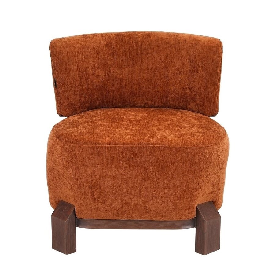 Fauteuil Bliss velvet oker