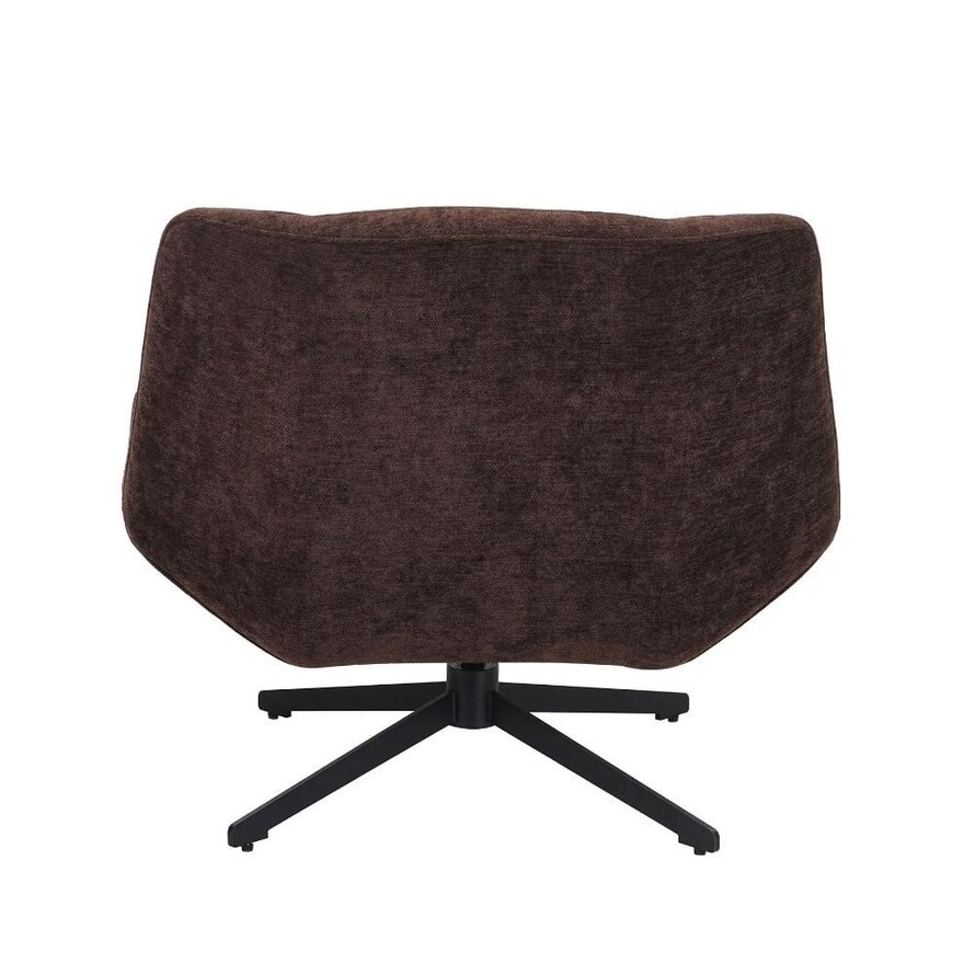 Fauteuil Mara draaibaar velvet bruin