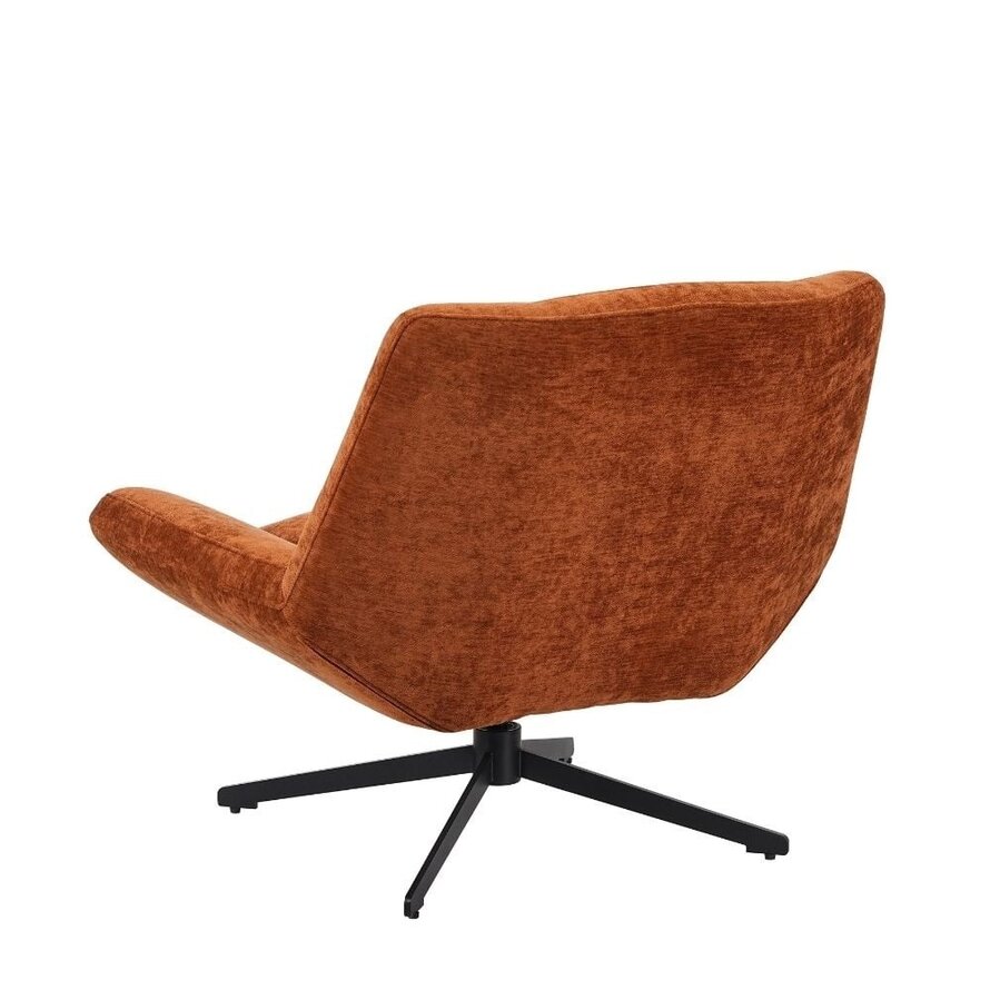 Fauteuil Mara draaibaar velvet okergeel