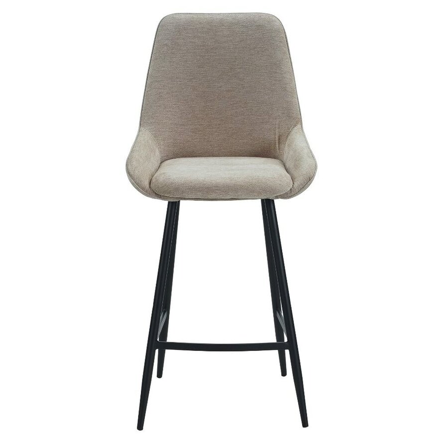 Barkruk Lynn velvet beige 71 cm