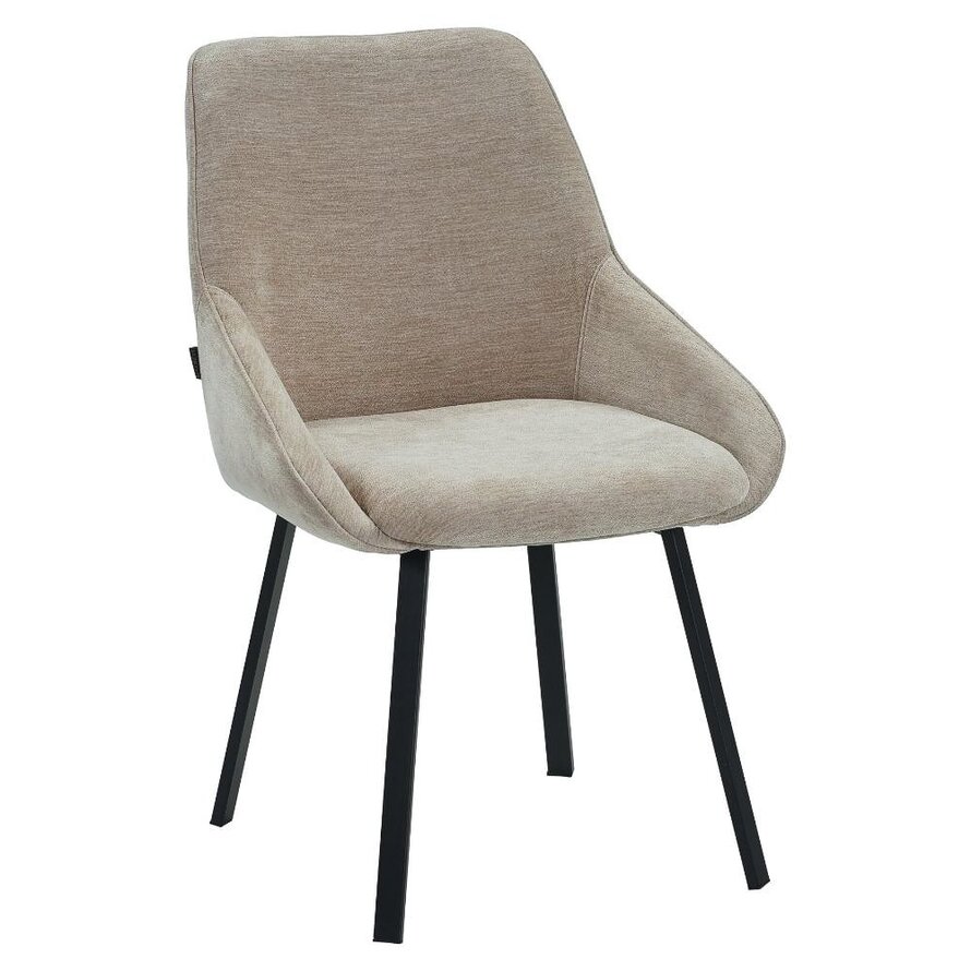 Stoel Lynn velvet beige