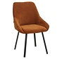 Stoel Lynn velvet oker