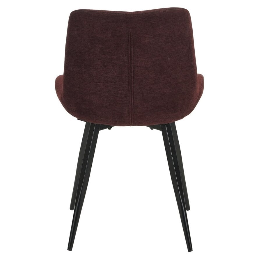 Stoel Vic velvet paars