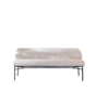 Eetkamerbank Momo chenille sand 155 cm