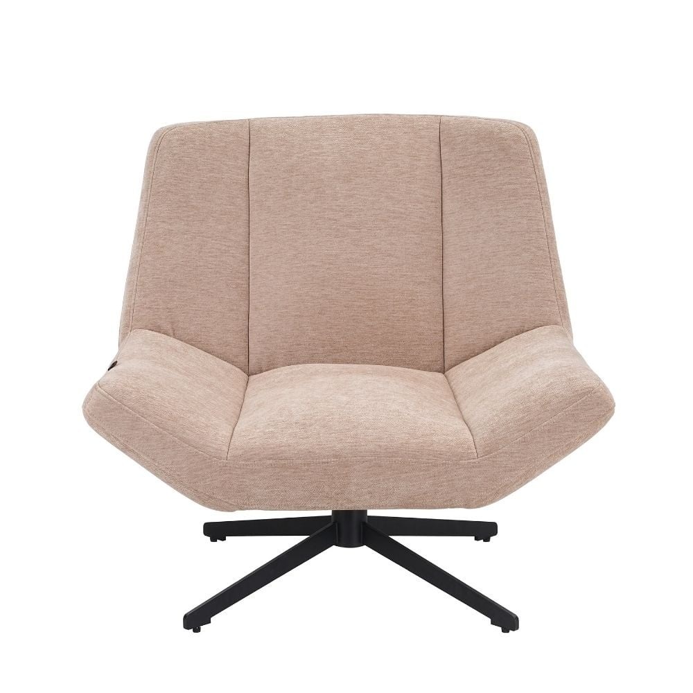 Bronx71 Fauteuil Mara draaibaar velvet beige, foto 3 van 6