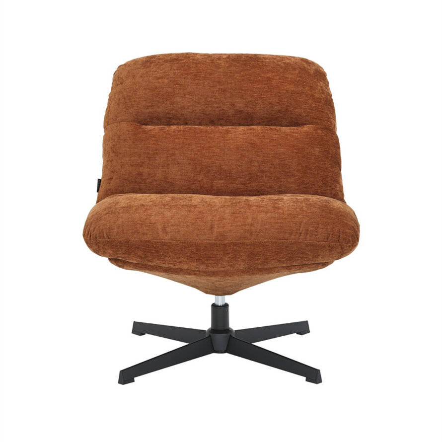 Fauteuil Sara draaibaar velvet oker