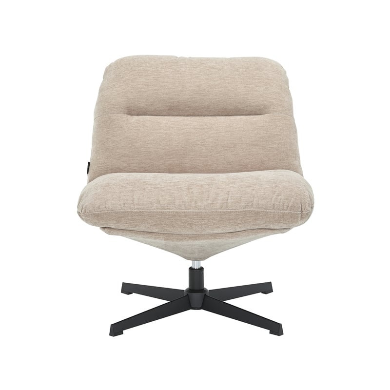 Bronx71 Fauteuil Sara draaibaar velvet beige, foto 3 van 6