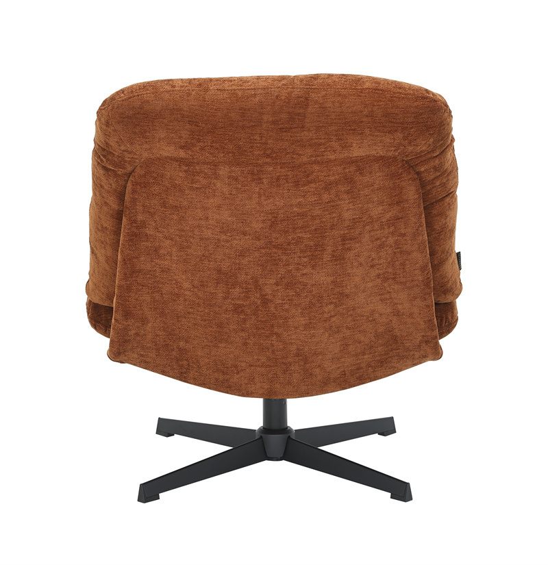 Bronx71 Fauteuil Sara draaibaar velvet oker, foto 6 van 6