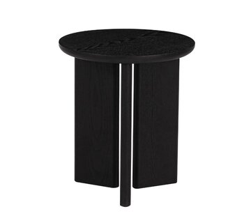 Bronx71 Bijzettafel Aya ø40 cm zwart